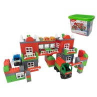 Конструктор Doloni Toys АЗС 242 деталей 013888/07