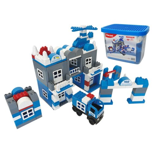 Конструктор Doloni Toys Полиция 231 деталей 013888/02