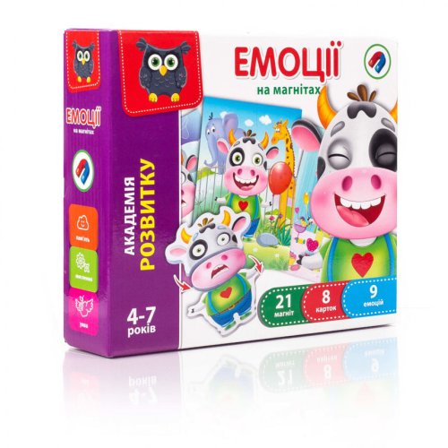 Магнитная игра "Эмоции" VT5422-05 (укр)