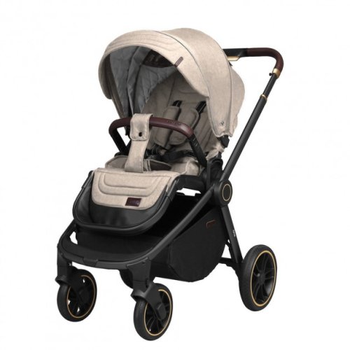 Коляска прогулочная CARRELLO Epica CRL-8509 Almond Beige +дождевик