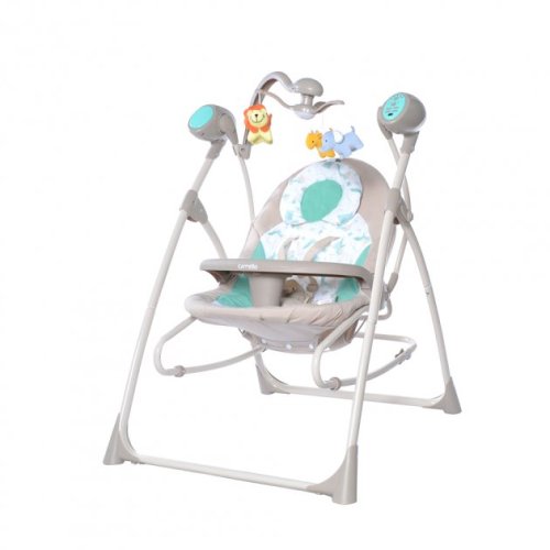 Колыбель-качели CARRELLO Nanny 3в1 CRL-0005 Azure Beige