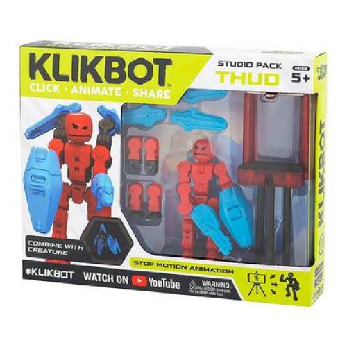 Klikbot s1 - студия (2 экск. Фигурки, штатив, синяя)