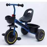 Детский трехколесный велосипед Turbo Trike с корзиной, синий MT 1054-4