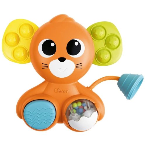 Игрушка-погремушка Chicco Мультисенсорный мышонок 11822.00