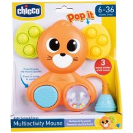 Игрушка-погремушка Chicco Мультисенсорный мышонок 11822.00
