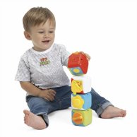 Развивающая игрушка 2 в 1 Chicco Мультисенсорные кубики Монтессори 11857.00