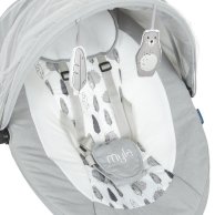 Убаюкивающий центр El Camino Качели-шезлонг Myla, серый ME 1074 Soft Gray