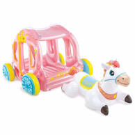 Надувной игровой центр Intex Карета принцессы, 145х135х104 см 56514