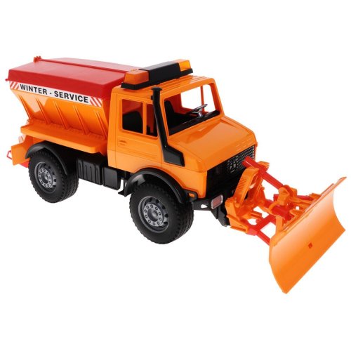 Игрушка Bruder Снегоуборочная машина Mercedes Benz Unimog 02572