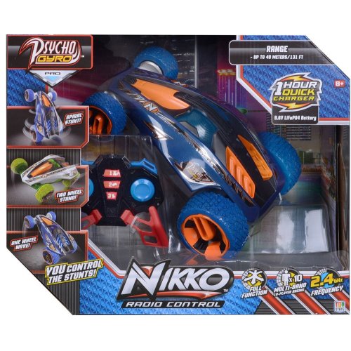 Машинка игрушечная на р / к "Psycho Gyro Blue"
