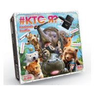 Настольная игра викторина "КТО Я? Animals Selfie" рус.Danko Toys (HIM-04-01)