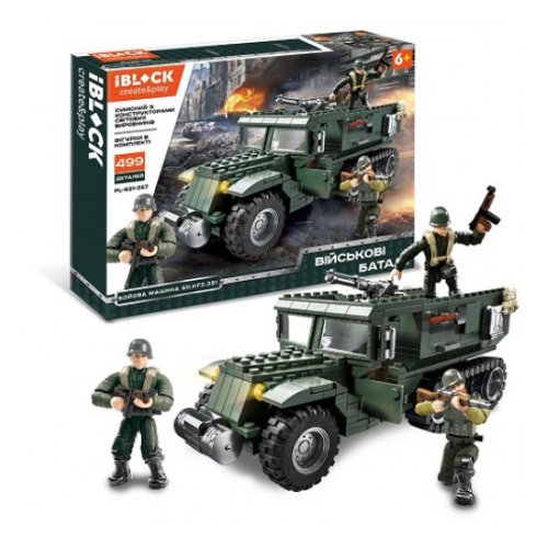Игрушка конструктор IBLOCK PL-921-357  в кор.