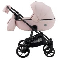 Коляска 2 в 1 Adamex Hybryd Plus Розовый (пудра)