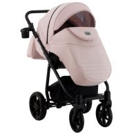 Коляска 2 в 1 Adamex Hybryd Plus Розовый (пудра)