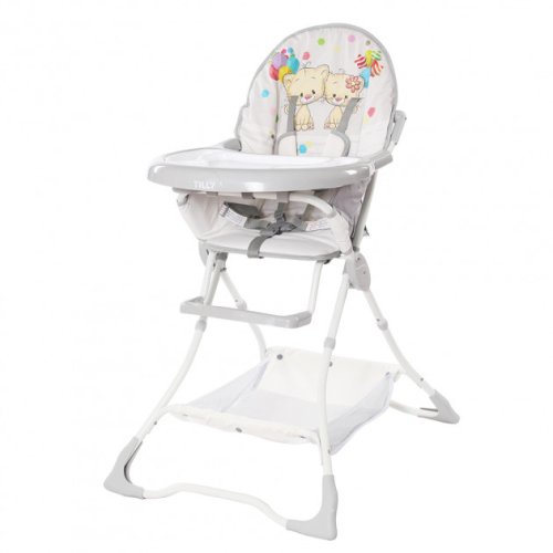 Стульчик для кормления TILLY Buddy T-633/1 Grey Cats
