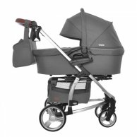 Коляска универсальная CARRELLO Vista CRL-6501 Steel Gray