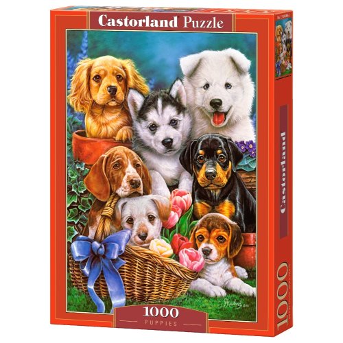 Пазлы Castorland 1000 эл. Щенки (C-104048)