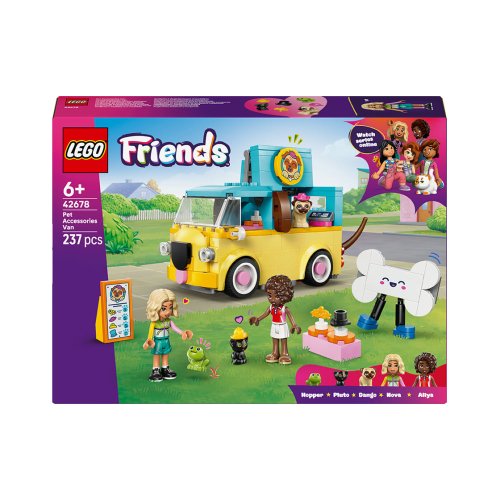 Конструктор Lego Friends Фургон с аксессуарами для любимцев, 237 деталей 42678