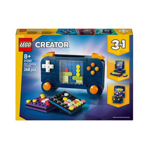 Конструктор Lego Creator 3в1 Игровая ретро-консоль, 268 деталей 31380