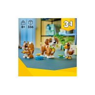 Конструктор Lego Creator 3в1 Очаровательные животные: игривый щенок, 336 деталей 31382