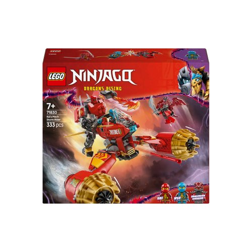 Конструктор Lego Ninjago Штормовий робот-вершник Кая, 333 деталей 71830