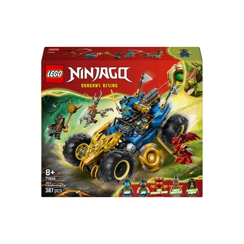 Конструктор Lego Ninjago Автомобиль-трансформер Джея, 387 деталей 71856