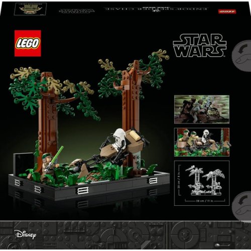 Конструктор Lego Star Wars Погоня на спидерах на Эндоре, 608 деталей 75353
