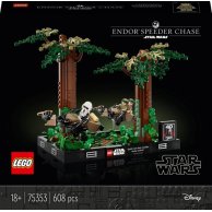 Конструктор Lego Star Wars Погоня на спидерах на Эндоре, 608 деталей 75353