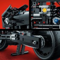 Конструктор Lego Technic DC Batman Бэтцикл, 641 деталь 42155