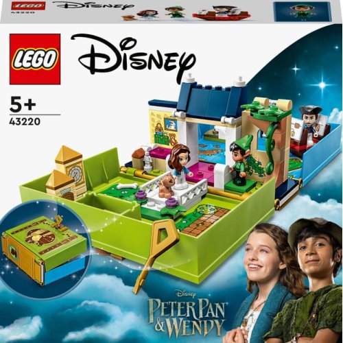 Конструктор Lego Disney Книга приключений Питера Пэна и Венди, 111 деталей 43220