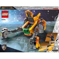 Конструктор Lego Marvel Звездолет малыша Ракеты, 330 деталей 76254