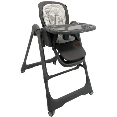 Стульчик-качалка для кормления ребенка 2 в 1 Velano Nomi black черный 45680