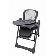 Стульчик-качалка для кормления ребенка 2 в 1 Velano Nomi black черный 45680