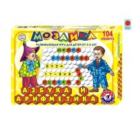 Мозаика Технок Азбука и арифметика, 104 детали 2087