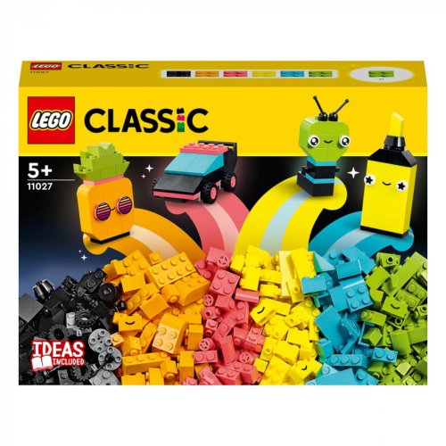 Конструктор Lego Classic Творческое неоновое веселье, 333 детали 11027