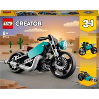 Конструктор Lego Creator Винтажный мотоцикл 3в1, 128 деталей 31135