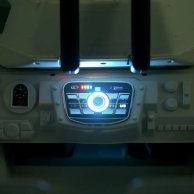 Детский электромобиль Танк белый Bambi M 4862BR-1