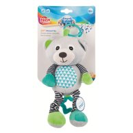 Игрушка плюшевая музыкальная Canpol Babies BEARS 0+ серая (68 / 053_grey)