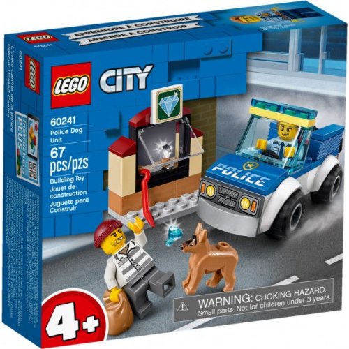 Конструктор Lego City Полицейской отряд с собакой (60241)