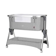 Детская приставная кроватка Carrello Aria CRL-16402 Silver Grey