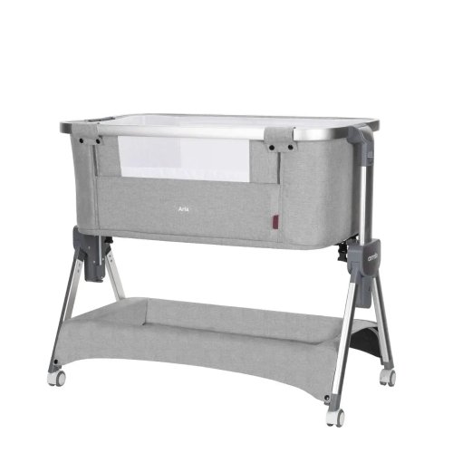 Детская приставная кроватка Carrello Aria CRL-16402 Silver Grey
