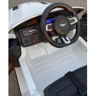 Детский электромобиль Ford Mustang белый Bambi М 4789 EBLR-1