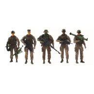 Игровой набор Elite Force Разведка, 5 фигурок солдат, с аксессуарами 101854