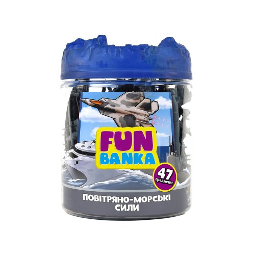 Игровой набор Fun Banka – Воздушно-морские силы 320001-UA