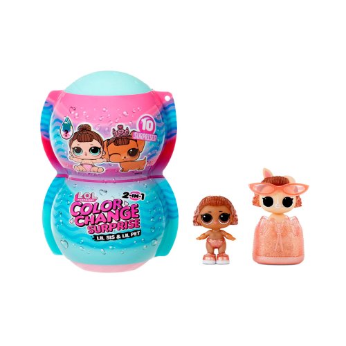 Игровой набор L.O.L. Surprise! серии Color change Me & My" 2в1 – Сестричка и питомец" (580768)