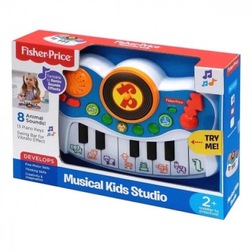 Интерактивное пианино Fisher-Price "Музыкальное детское студио" (380021)