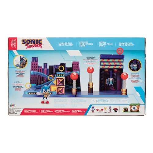Игровой набор Jakks Pacific Sonic the Hedgehog Соник в Студиополисе 406924-RF1