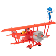 Игровой набор Jakks Pacific Sonic the Hedgehog 2 Соник и Тейлз на биплане Торнадо 412674