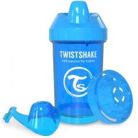 Чашка-непроливайка Twistshake 300мл 8+міс, блакитна 78059
