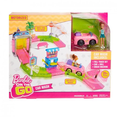 Набор Barbie On the GO "Автомойка" FHV91